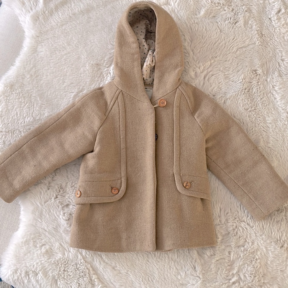 Zara baby girl coat